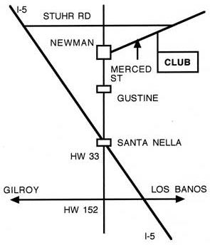 Map to Newman Swamp Rats